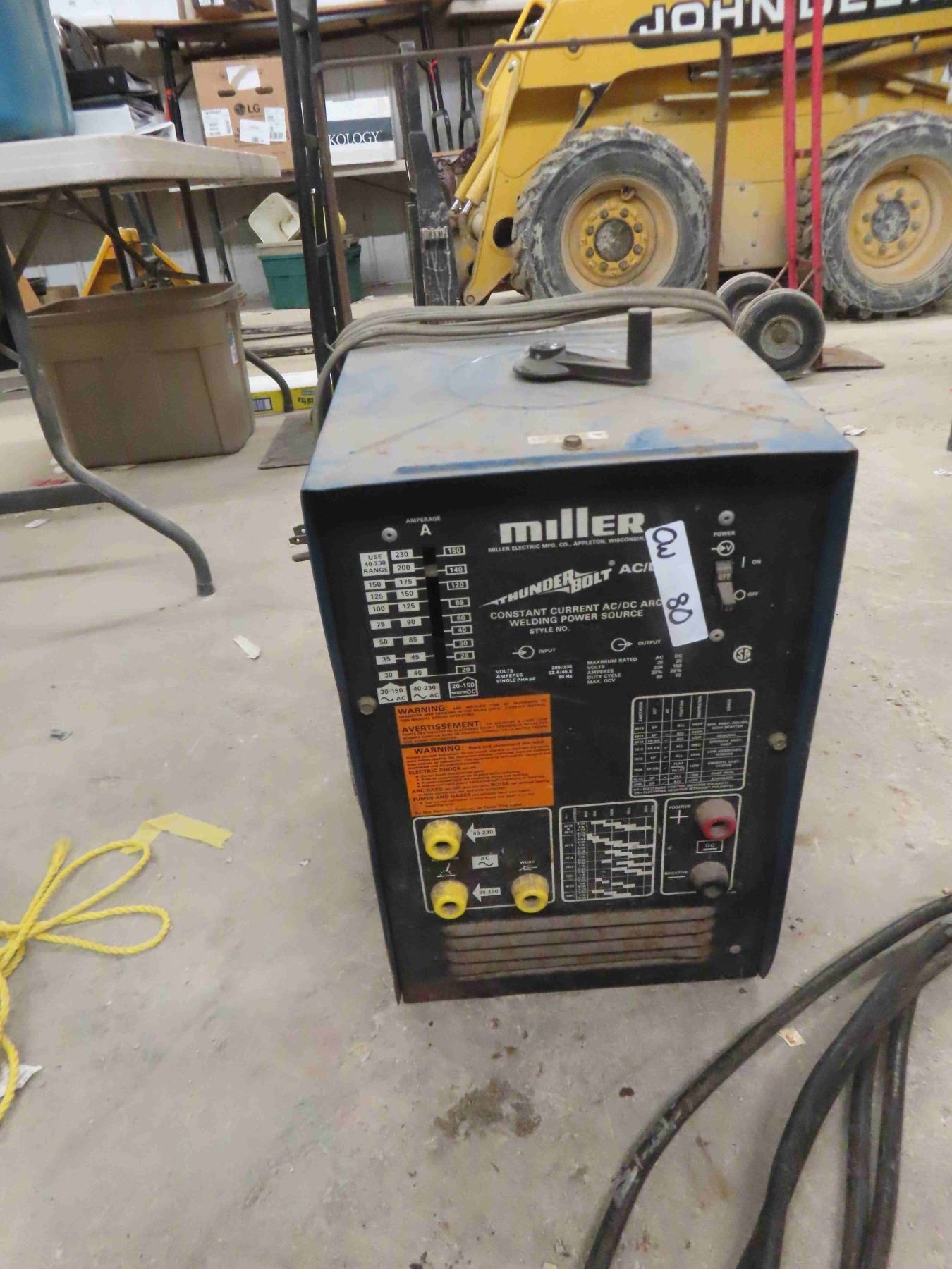 Miller Thunder Bolt AC/DC 230 Welder with Cable