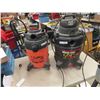 Image 1 : 2 Shop Vac with Hose ; 2HP - 5 Gal & 3 HP - 8 Gal