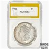 Image 1 : 1903 Morgan Silver Dollar PGA MS63