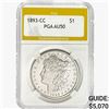 Image 1 : 1893-CC Morgan Silver Dollar PGA AU50