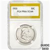 Image 1 : 1955 Franklin Half Dollar PGA PR66 DCAM