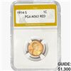 Image 1 : 1914-S Wheat Cent PGA MS63 RED