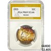 Image 1 : 1955 Franklin Half Dollar PGA PR69 DCAM Monster