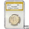 Image 1 : 1946-D Booker T Half Dollar PGA MS67