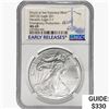 Image 1 : 2021-S Silver Eagle NGC MS69 Heraldic T-1