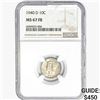 Image 1 : 1940-D Mercury Silver Dime NGC MS67 FB
