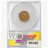 Image 2 : 1909 VDB Wheat Cent ANACS MS62 BRN DD OBV FS-1102