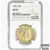 Image 1 : 1945 Walking Liberty Half Dollar NGC MS65