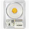 Image 2 : 1856 Rare Gold Dollar PCGS AU58 Upright 5