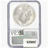 Image 2 : 1986 Silver Eagle NGC MS69