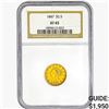 Image 1 : 1847 $2.50 Gold Quarter Eagle NGC XF45