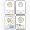 Image 2 : 1971-2005 [4] Kennedy Half Dollar PCGS/NGC MS/PF