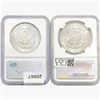 Image 2 : 1880&1902 [2] Morgan Silver Dollar NGC MS64