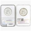 Image 2 : 1966-1967 [2] Kennedy Half Dollar NGC MS66/67