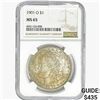 Image 1 : 1901-O Morgan Silver Dollar NGC MS65