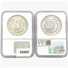 Image 2 : 1884&1921 [2] Morgan Silver Dollar NGC BU