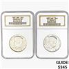 Image 1 : 1965&1967 [2] Kennedy Half Dollar NGC MS67 SMS