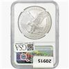 Image 2 : 2021 Silver Eagle NGC MS70 FDI, Landing T-2