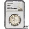 Image 1 : 1946-D Walking Liberty Half Dollar NGC MS64