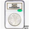 Image 1 : 1881-S CAC Morgan Silver Dollar NGC MS65