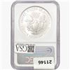 Image 2 : 2006 Silver Eagle NGC MS70 First Strike