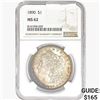 Image 1 : 1890 Morgan Silver Dollar NGC MS62