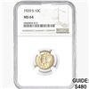 Image 1 : 1929-S Mercury Silver Dime NGC MS64