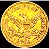Image 2 : 1848-C $2.50 Gold Quarter Eagle CHOICE AU