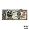 Image 1 : 1891 $1 US Legal Tender Note