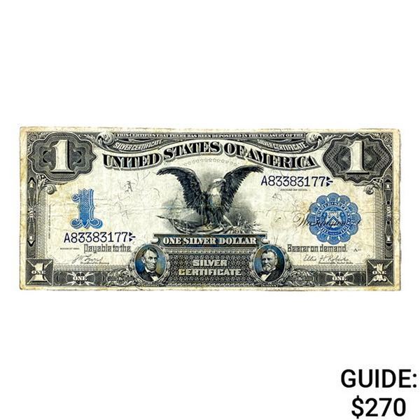 1899 $1 US Silver Certificate