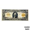 Image 1 : 1922 $20 US Gold Certificate