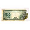 Image 2 : 1914 $5 LG Fed. Reserve Note