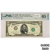 Image 1 : 1950 $5 Fed Reserve Note PMG GEM UNC 65