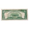 Image 2 : 1929 $5 US Bank of Cleveland, OH Fed Res Note