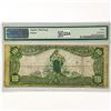 Image 2 : 1902 $10 US LG Charleston, WV Bank Fed Res Note PM