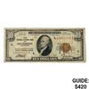Image 1 : 1929 $10 US Bank of San Francisco, CA Fed Res Note