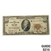 Image 1 : 1929 $10 US Bank of New York Fed Res Note