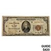 Image 1 : 1929 $20 US St Louis Bank, MO Fed Res Note