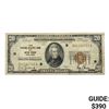 Image 1 : 1929 B $20 US Bank of New York Fed Res Note