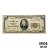 Image 1 : 1929 $20 US MinneapolIs Bank, MO Fed Res Note
