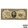 Image 1 : 1929 C $20 US Bank of Philadelphia, PA Fed Res Not
