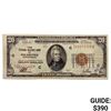 Image 1 : 1929 C $20 US Bank of Philadelphia, PA Fed Res Not