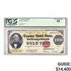 Image 1 : 1922 $100 BENTON GOLD CERTIFICATE PCGS EF45