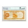 Image 2 : 1922 $100 BENTON GOLD CERTIFICATE PMG VF20