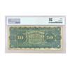 Image 2 : 1886 $10 TOMBSTONE SILVER CERTIFICATE NOTE PMG