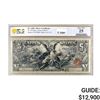 Image 1 : 1896 $5 EDUCATIONAL SILVER CERTIFICATE NOTE PCG