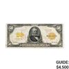 Image 1 : 1913 $50 GOLD CERT. NOTE VF