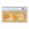 Image 2 : 1882 $100 BENTON GOLD CERT. NOTE PCGS F12