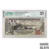 Image 1 : 1896 $1 EDUCATIONAL SILVER CERT. PMG VF25