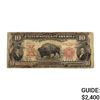 Image 1 : 1901 $10 BISON LT UNITED STATES NOTE